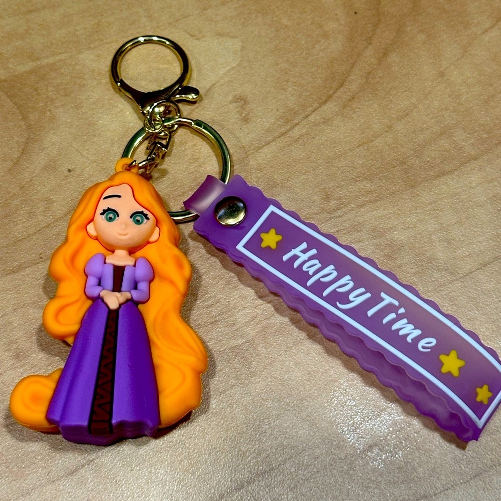 Disney tangled Rapunzel princess Keychain​